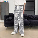rainbowtouches fashional classic brand mens pants casual oversize trousers loose straight retro style superior quality overalls unique default style 2584