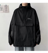 Minimalist Zip-Up Street Jacket Urban Fashion Essential