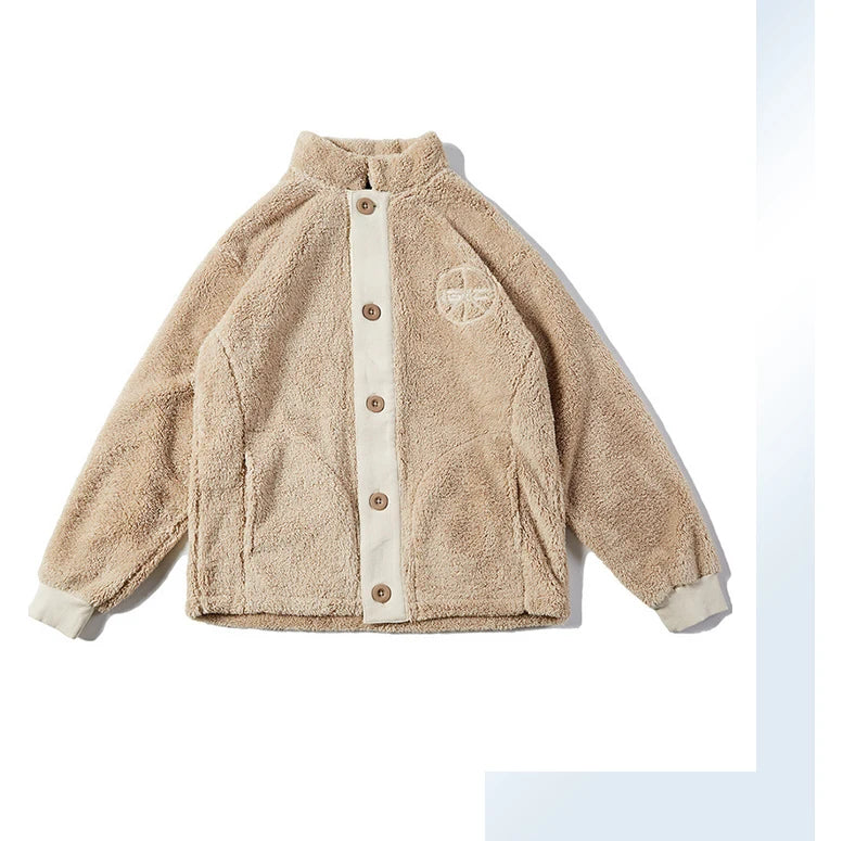 trendy coat featuring rainbowtouches cashmere jacket mens and womens fashion brand hip hop retro tooling outdoor jacket thickening unisex design – premium quality jacket for men