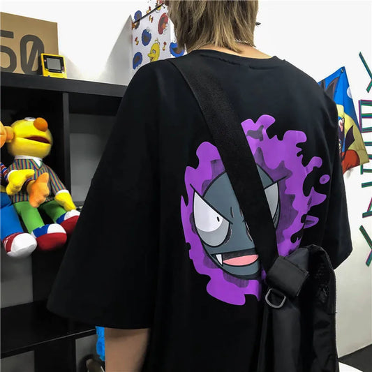 Vaporwave Oversized shirt – Harajuku High Street Tshirt Streetwear Men Summer Cute Amine