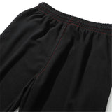 rainbowtouches fashion classic brand mens pants outdoor sports grey letters trousers loose straight casual style black wide legs unique default style 3106