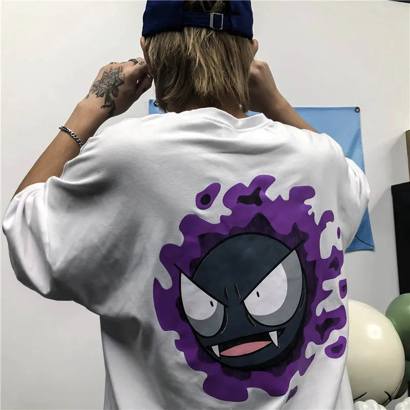 Vaporwave Oversized shirt – Harajuku High Street Tshirt Streetwear Men Summer Cute Amine