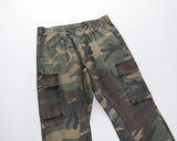 streetwear mens hip hop camouflage flare pants fashionable camo cargo pants male slim fit camouflage trousers women all match unique cargo style 5136