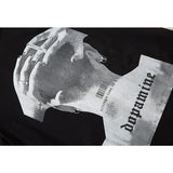 Skatercore Vintage t-shirt – Aolamegs Mens Tee Shirts High Street Cool Boy Printed Oversi