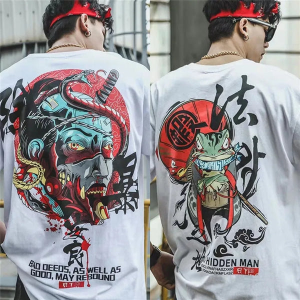Cyberpunk Aesthetic print tee – 100 Cotton White Hip Hop T Shirt Short Sleeve T Shirt Fashio