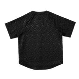 2 Pieces Sets Men Harajuku Pattern Single Breasted Short Sleeve Baseball Shirts and Drewstring Shorts Joggers Streetwear Sets