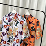 "Flower Seeds" Unisex Men Women Streetwear Graphic Shirt Daulet Apparel