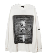 Anime Aesthetic Tee – Rainbowtouches Drop Shoulder Top High Street Abstract – Modern Streetwear for Everyone