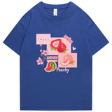 "Sliced Fruit" Graphic Unisex Streetwear Vintage Women Men Y2K T-Shirt