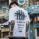 Cyberpunk Aesthetic print tee – 100 Cotton White Hip Hop T Shirt Short Sleeve T Shirt Fashio