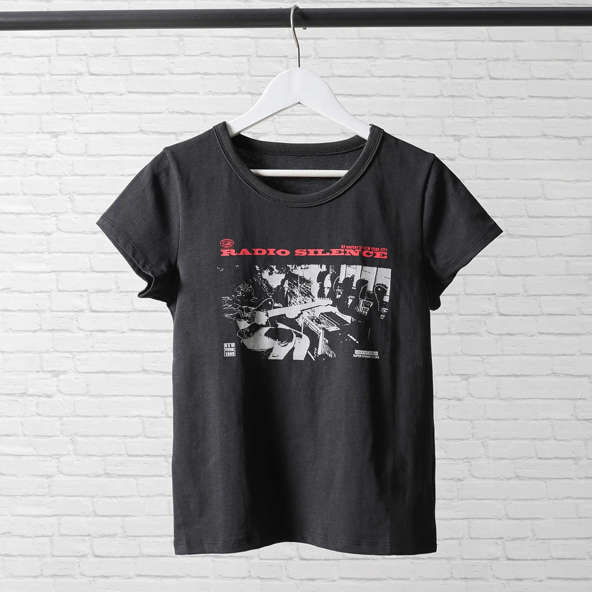 Sadcore Aesthetic print tee – Vintage Classic Rock Graphic T Shirt Women Summer Round Neck