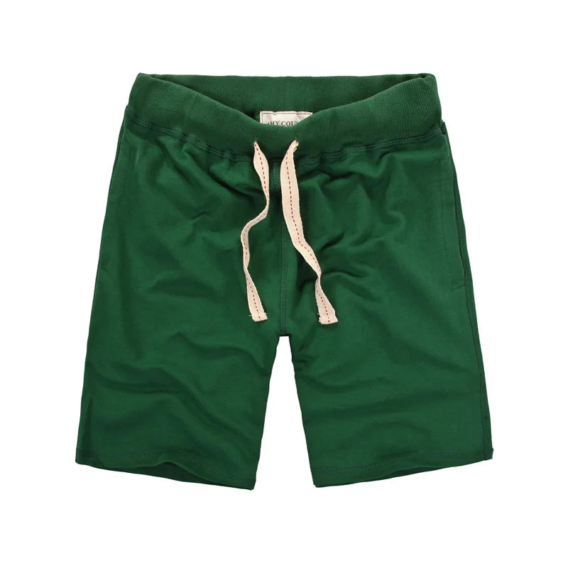 Gray Cotton Shorts Men Summer Sport Fitness Gym Workout Jogger Shorts with Pocket High Quality Plus Size Home Casual Sweatshorts