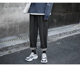 wide legs jeans men fashion retro solid color casual straight jean pants mens streetwear hip hop denim pants mens trousers m 3xl unique jeans style 3687
