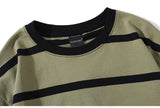 Y2k Vintage t-shirt – Aolamegs Men T Shirt Color Block Print 3 Color Optional Tee