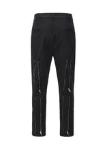 fashion back zipper loose zipper cargo straight pants new summer streetwear pants trousers mens harajuku casual pants joggers unique joggers style 24