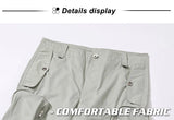 rainbowtouches fashion classic brand mens cargo pants casual zipper pocket design trousers loose straight tooling style overalls unique cargo style 4412