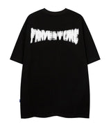 Y2k Oversized shirt – Aolamegs Harajuku Girl Letter Graffiti Printed T Shirt Men O