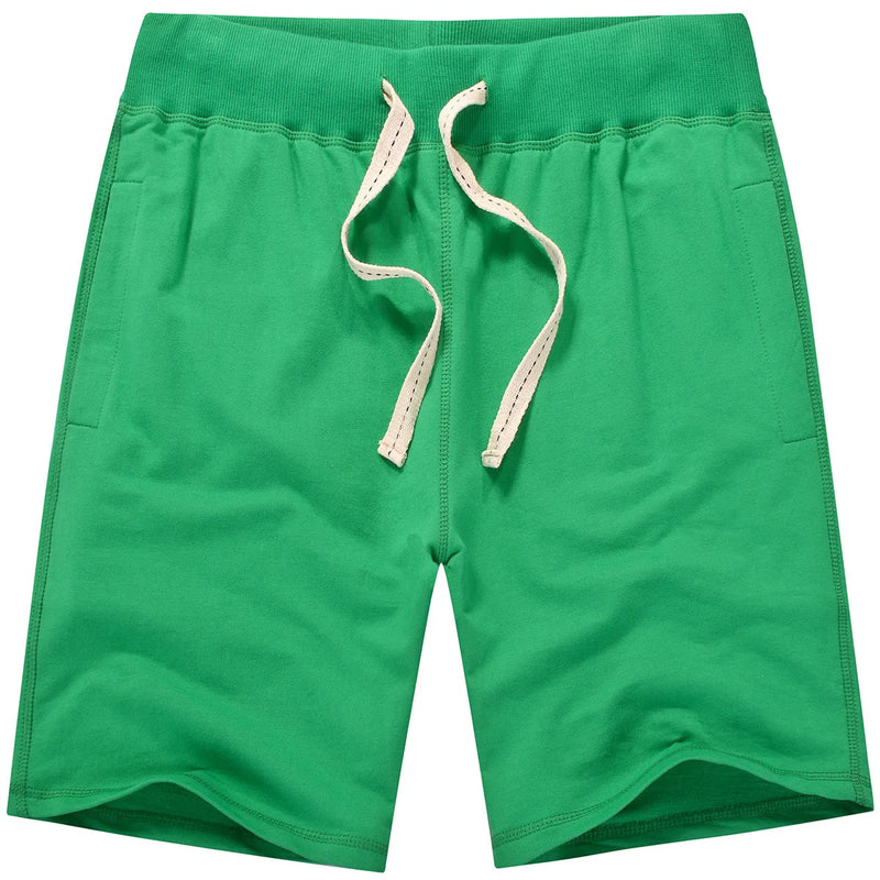 Gray Cotton Shorts Men Summer Sport Fitness Gym Workout Jogger Shorts with Pocket High Quality Plus Size Home Casual Sweatshorts