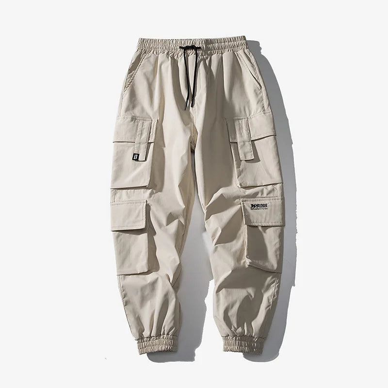 streetwear mens hip hop jogging pants casual men trousers big size loose sweatpants male 2023 new multi pocket harem pants 5xl unique joggers style 2888