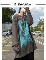 Anime Aesthetic Tee – Rainbowtouches 2021 Drop Shoulder Top High Street Graffiti P – Modern Streetwear for Everyone