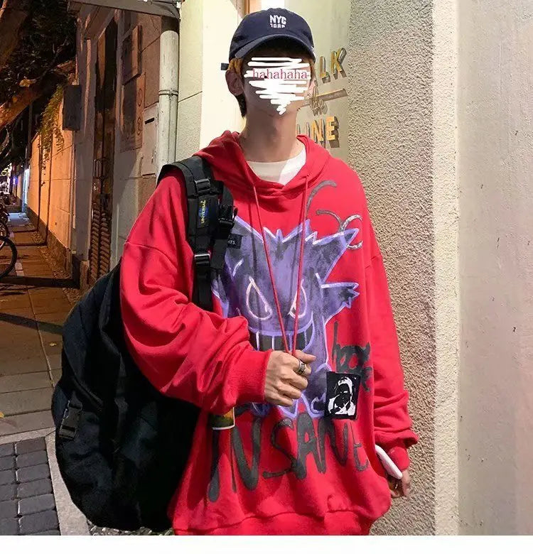 Autumn Winter Sweatshirts Women Hoodies Hong Kong Style Ins Trend Hip