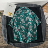 2020 Summer chemise hommes Fashion Streetwear Short sleeve Top Mens shirts Casual Hip Hop Harajuku Sweatshirt printing Shirt Men