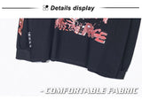 rainbowtouches long sleeve t shirt men high street skeleton skull graffiti print women hip hop couple sweatercoat unisex design streetwear fashion hoodie, Y2K vintage urban hoodie, unique limited edition hoodie