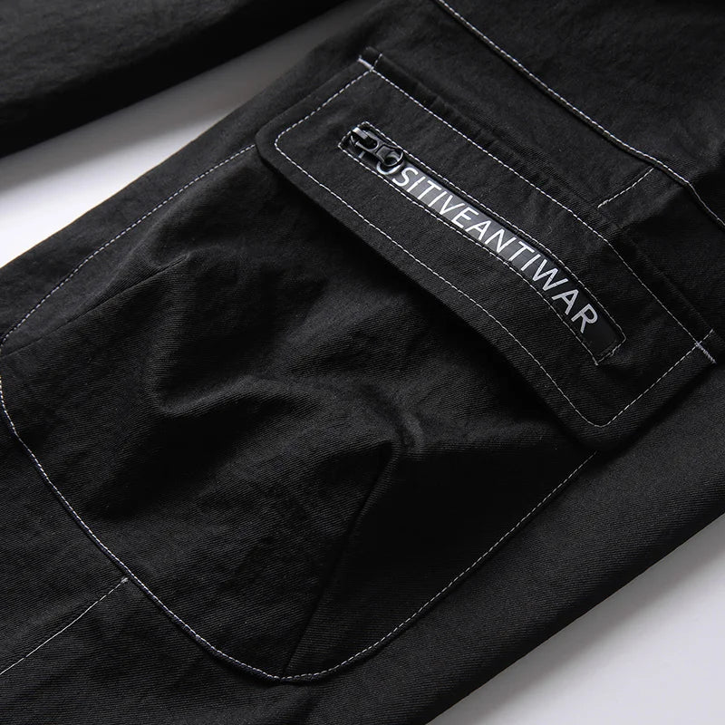 chaifenko 2023 new hot jogger leisure sports trousers men hip hop streetwear beam foot cargo pants fashion printing men pants unique joggers style 2931