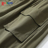 rainbowtouches new fashion classic brand mens cargo pants big pocket design trousers loose straight high street style overalls baggy cargo bottoms