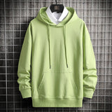 Spring Autumn Womens Hoodies Harajuku Fashion Solid Color Hoodies Casu