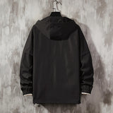 Double-Layer Urban Hoodie Jacket Modern Aesthetic