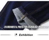 rainbowtouches fashion brand mens jeans high street pants print design long trousers loose straight vintage style boy wide legs unique jeans style 5343