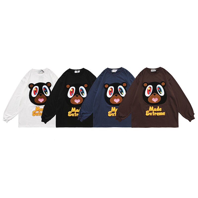 "Man Made" Unisex Men Women Streetwear Graphic Sweatshirt Daulet Apparel