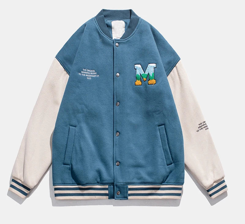 rainbowtouches 2021 new jacket men street jackets letter embroidered baseball uniform high mens superior quality coat nan str - variant style f07661 for streetwear fashion