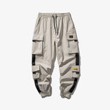 streetwear mens hip hop jogging pants casual men trousers big size loose sweatpants male 2023 new multi pocket harem pants 5xl unique joggers style 2890