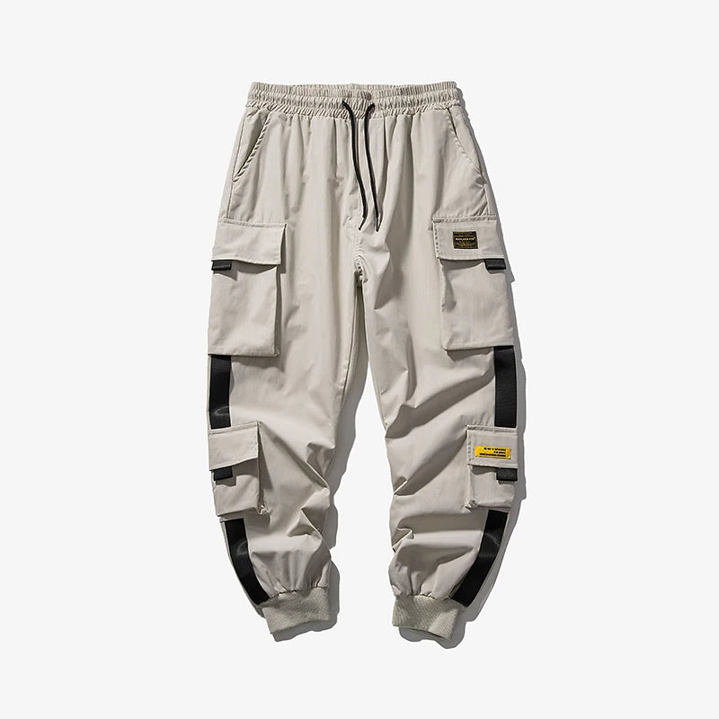 streetwear mens hip hop jogging pants casual men trousers big size loose sweatpants male 2023 new multi pocket harem pants 5xl unique joggers style 2890