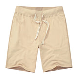 Gray Cotton Shorts Men Summer Sport Fitness Gym Workout Jogger Shorts with Pocket High Quality Plus Size Home Casual Sweatshorts