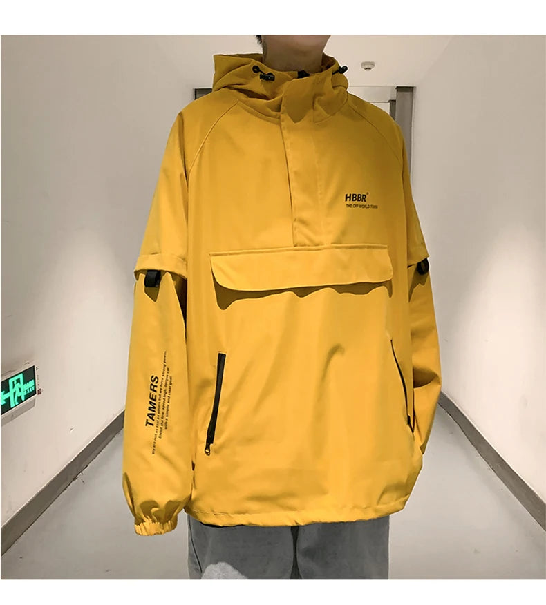 Minimalist Zip-Up Street Jacket Urban Fashion Essential