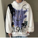 Autumn Winter Sweatshirts Women Hoodies Hong Kong Style Ins Trend Hip