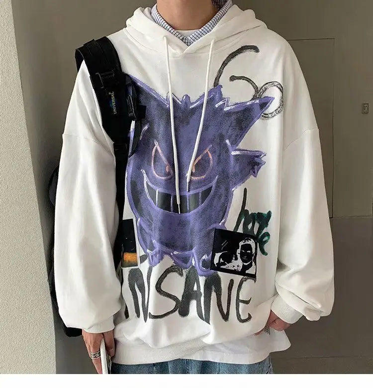 Autumn Winter Sweatshirts Women Hoodies Hong Kong Style Ins Trend Hip