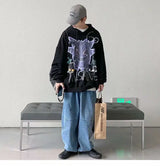 Autumn Winter Sweatshirts Women Hoodies Hong Kong Style Ins Trend Hip
