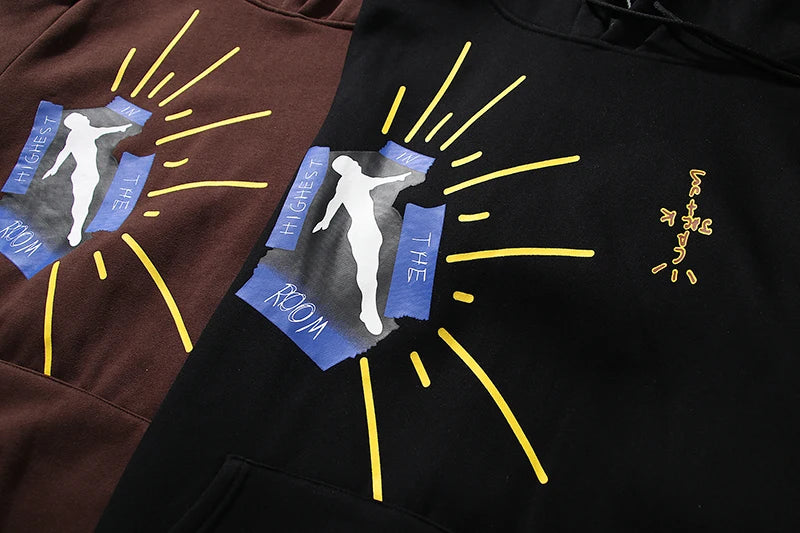 Cactus Jack Highest In The Room Hooded Sweatshirt For Men And Women Wi