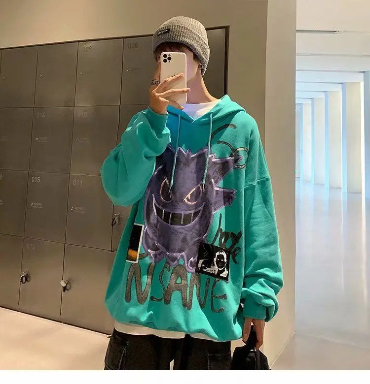 Autumn Winter Sweatshirts Women Hoodies Hong Kong Style Ins Trend Hip