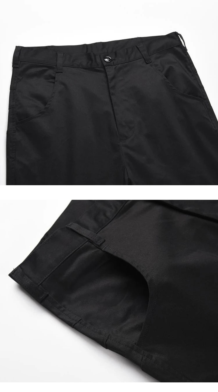 fashion back zipper loose zipper cargo straight pants new summer streetwear pants trousers mens harajuku casual pants joggers unique joggers style 35