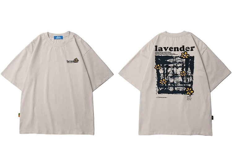 Harajuku Vintage t-shirt – 2023 Men Hip Hop T Shirt Streetwear Harajuku Floral T Shirt