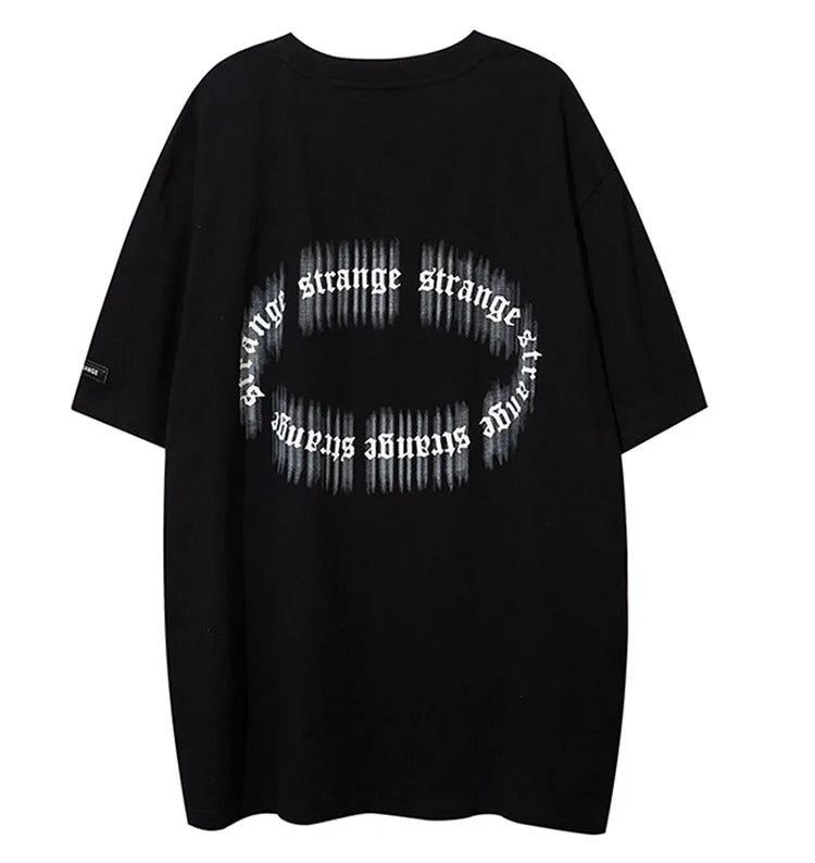 Skatercore Vintage t-shirt – Aolamegs Mens Tee Shirts High Street Cool Boy Printed Oversi