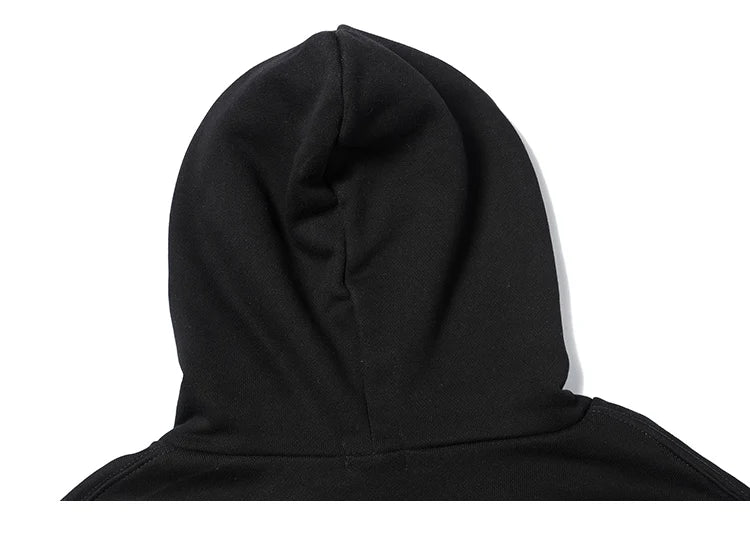 2023 Men Hip Hop Hoodie Sweatshirt Dancing Skull Butterfly Print Harajuku Hoodie Streetwear Winter Fleece Hooded Pullover Cotton