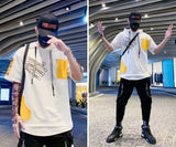Sadcore Oversized shirt – Fashion Mens Hooodies Korean Style Streetwear Short Sleeve H