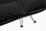 cyberpunk melting smiley featuring hip hop streetwear parka embroidered skull jacket harajuku little devil designer hood padded jacket coat winter outwear unisex