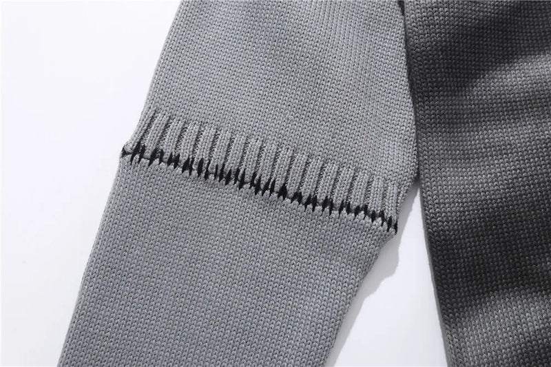 mens hip hop destroy ripped holes streetwear graffiti harajuku sweater vintage retro knitted sweater new casual cotton pullover high quality cotton pullover, Y2K vintage urban hoodie, aesthetic street look hoodie